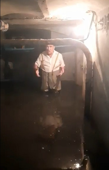 Затоплене підвальне приміщення ХКЛ1, 2021 р.